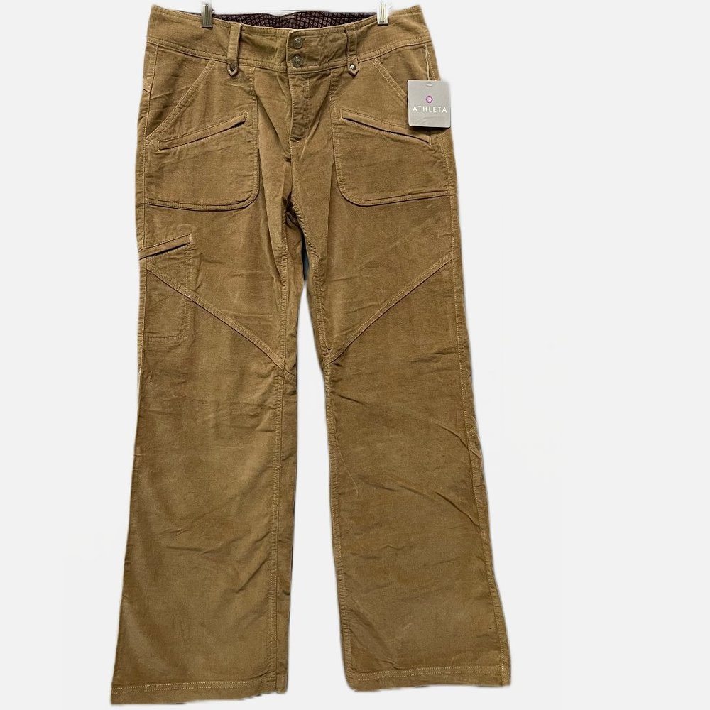 NWT! Athleta Women's‎ Dust Pants Size 8 Brown